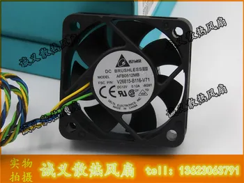 

Free Shipping DC12V 0.12A Server Cooling Fan For Delta Electronics AFB0512MB V26815-B116-V71 Server Square Fan 50x50x15mm