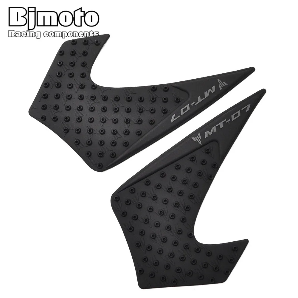 

BJMOTO MT07 Motorcycle Anti slip Tank Pad Sticker MT 07 Moto Gas Knee Grip Traction Side 3M Decal for Yamaha MT-07 2014-2018