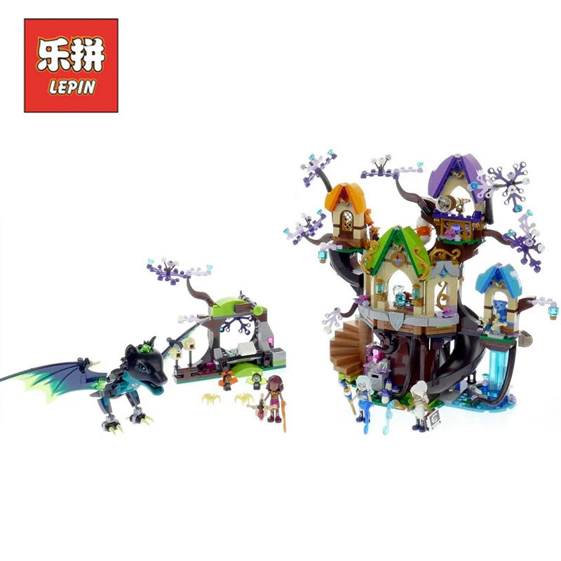 

2018 New Lepin 30020 989Pcs Friend Star Tree Bat Attack Set Compatible 41196 Model Building Kits Blocks Bricks Girl Toy DIY Gift