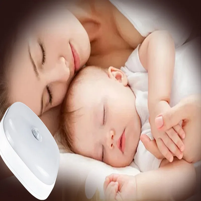 

Night Light 10LEDs Auto On/Off LED Night Light Infrared PIR Motion Sensor Wireless Light For bedroom Wall Lamp