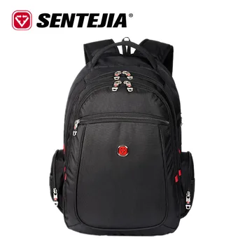 

Swiss big men 15.6 inch usb anti theft business waterproof Men laptop bag School backpack bags Nylon Waterproof travel bags