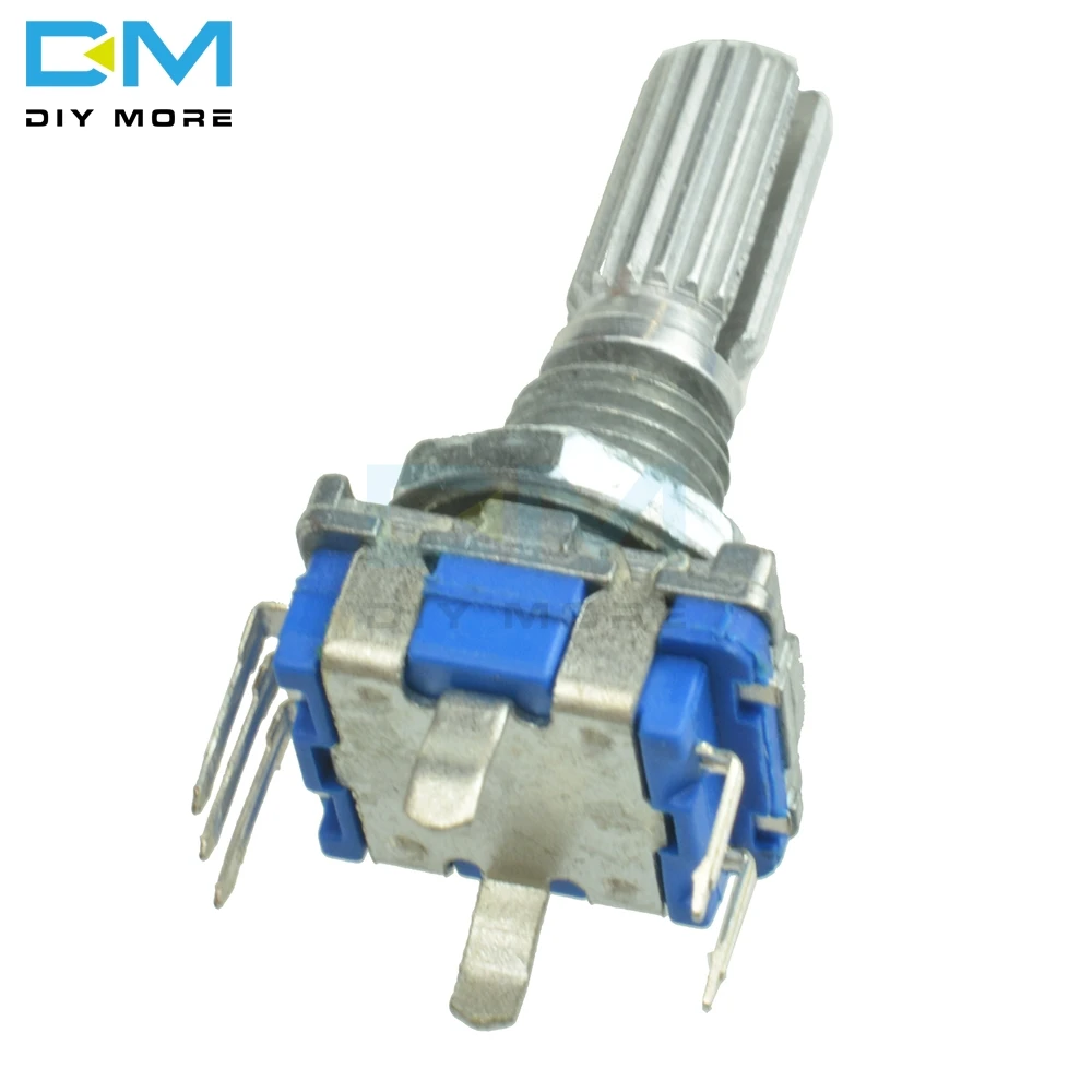 

10pcs Switch EC11 Rotary Encoder Audio Digital Potentiometer with Switch Handle 20mm EC11 Switch