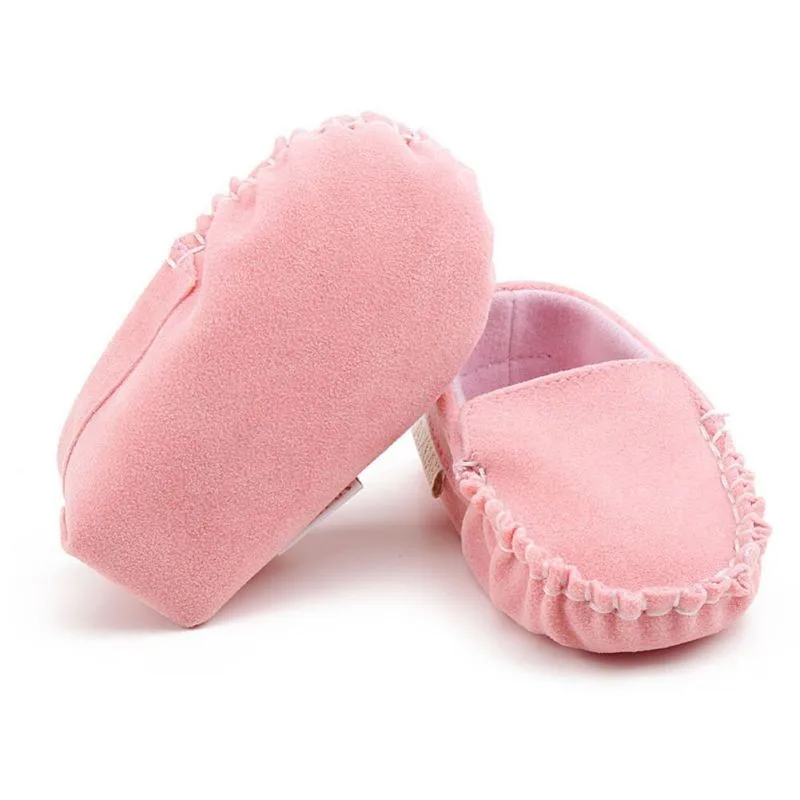 Детские мокасины обувь для маленьких девочек PrincessFirst Walker обувь из матовой искусственной кожи в горошек повседневная кожаная обувь
