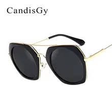 Mujeres Espejo Gafas de Sol de Moda Diseñador de la Marca de la Señora Rosa Gafas de Sol Eyewear Mujer YD104
