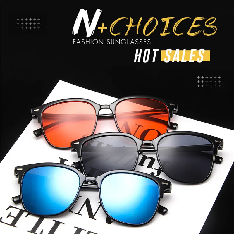 

2019 Sunglasses Men's Vintage Sunglasses Ms. Frame Glare Pilot Aviation Sunglasses Driving Eye Glasses Oval Classic Driving