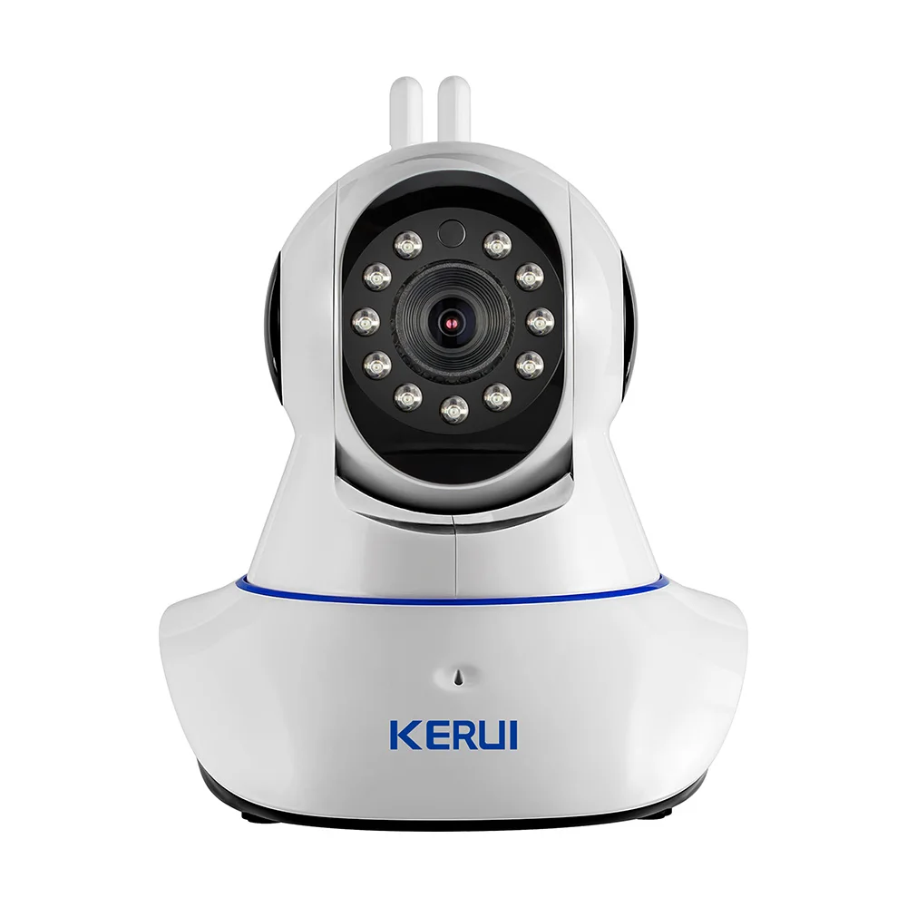 Goedkoop CORINA Draadloze WiFi HD IP Camera WiFi GSM Thuis Intruder Alarmsysteem Beveiliging 720 p 3.6mm len GSM surveillance Apparaat