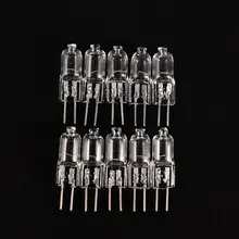 10x g4 jc tipo lâmpada bulbo halogênio 12v 20 w 20 watts
