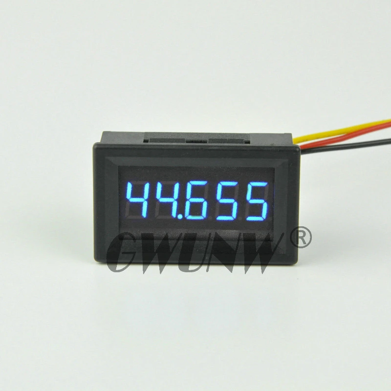 Тестер напряжения GWUNW BY536V DC 0 50 000 V(50V) Цифровой вольтметр 5 бит высокая точность 36