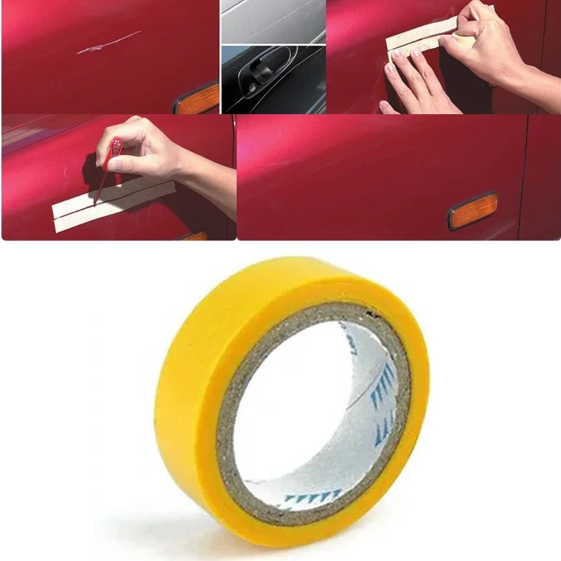 JEAZEA Car Auto 13mmx5m Car Styling Stickers Self Adhesive Protective Tape DIY Auxiliary Move