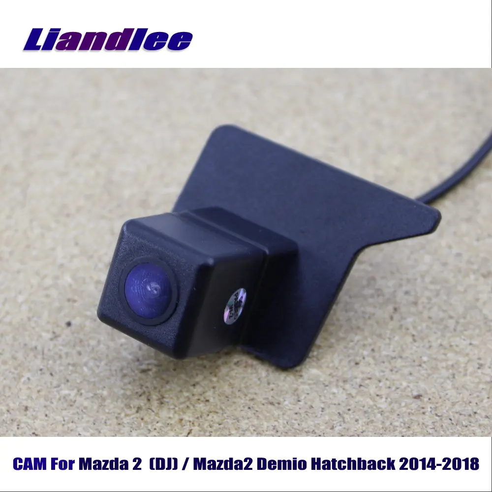 Liandlee Автомобильная камера заднего вида для Mazda 2 (DJ) / Mazda2 Demio хэтчбек 2014-2018
