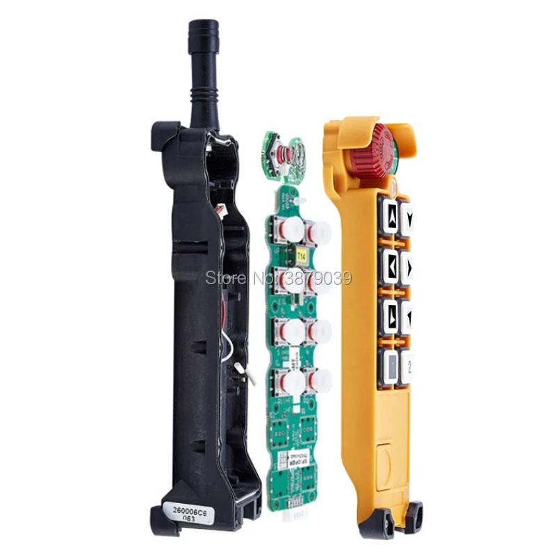 TELE control CE FCC F26 C1 (2 передатчика + 1 приемник) Промышленное беспроводное радио с 6