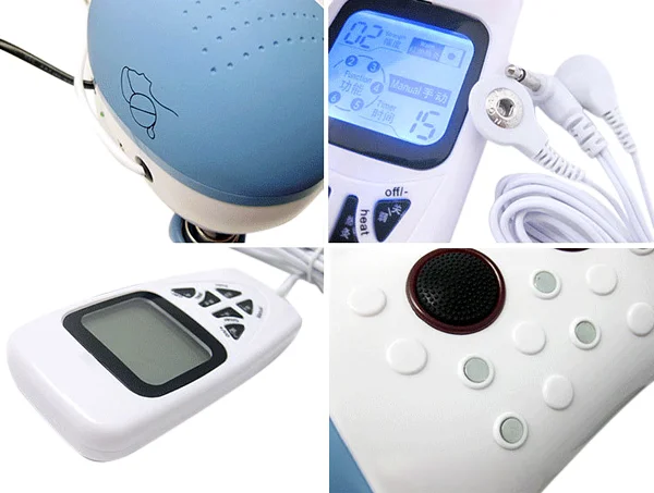 JMRON VR-701 Electric Digital Tens Neck Massager Pillow Cervical Vertebra Massage