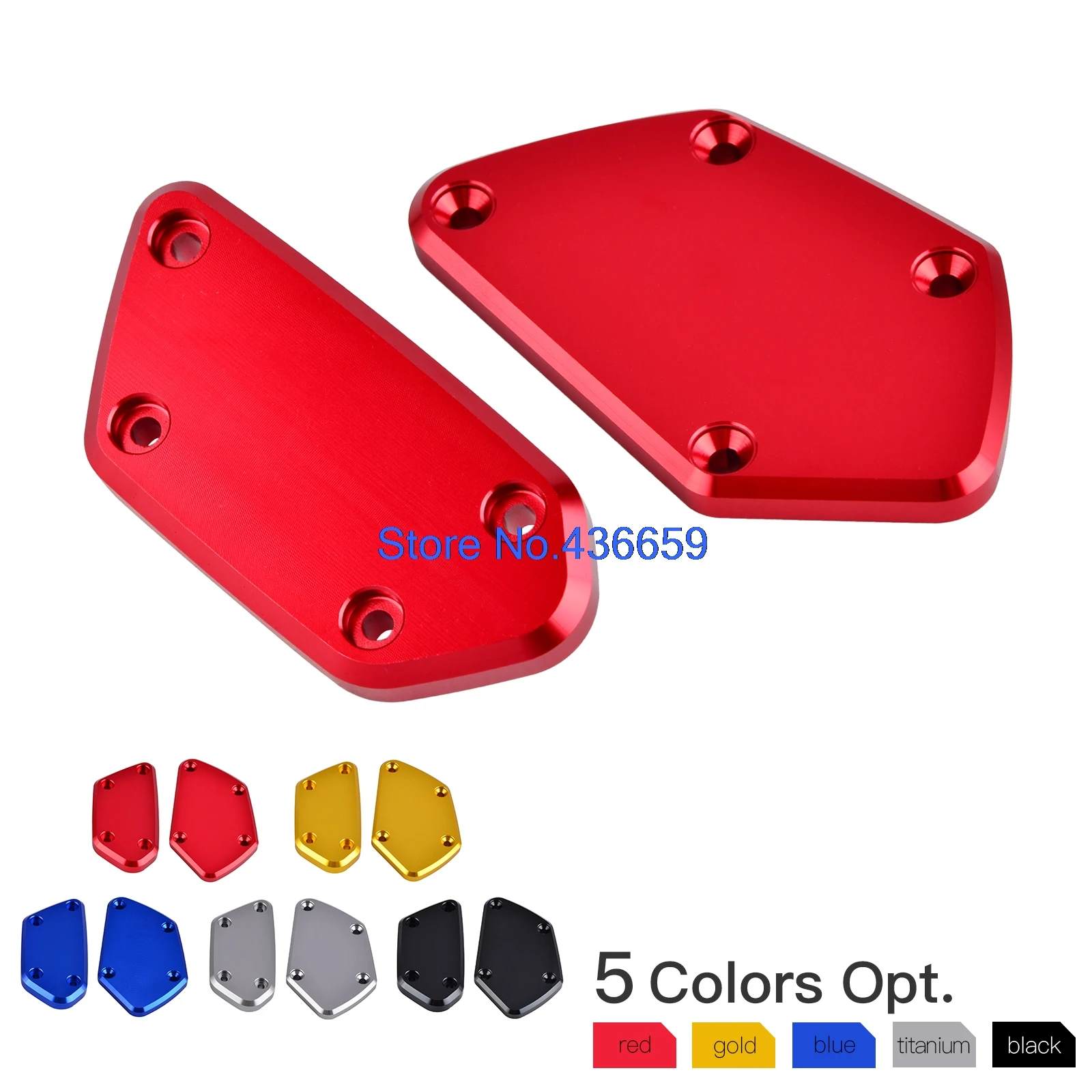 

NICECNC Front Brake & Clutch Reservoir Fluid Tank Cap Cover For BMW R1200R R1200RS R1200RT R1200GS K1600 GT/GTL R NineT