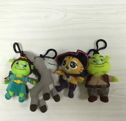 peluches de shrek y fiona