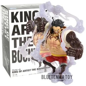 

Anime One Piece King of Artist Luffy Statue The Bound Man PVC Monkey D Luffy One Piece Figure Collectible Model Toy