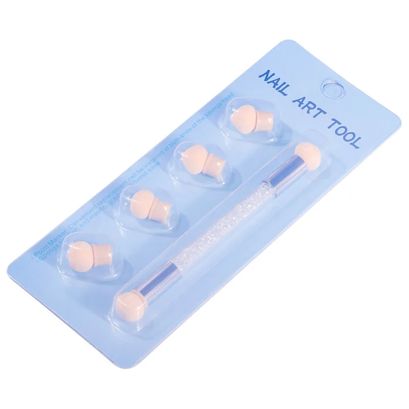 

Beauty Tool Gradual Brush Halo Dyeing Pen Sponge Phototherapy Double Head Washable And Replaceable Set