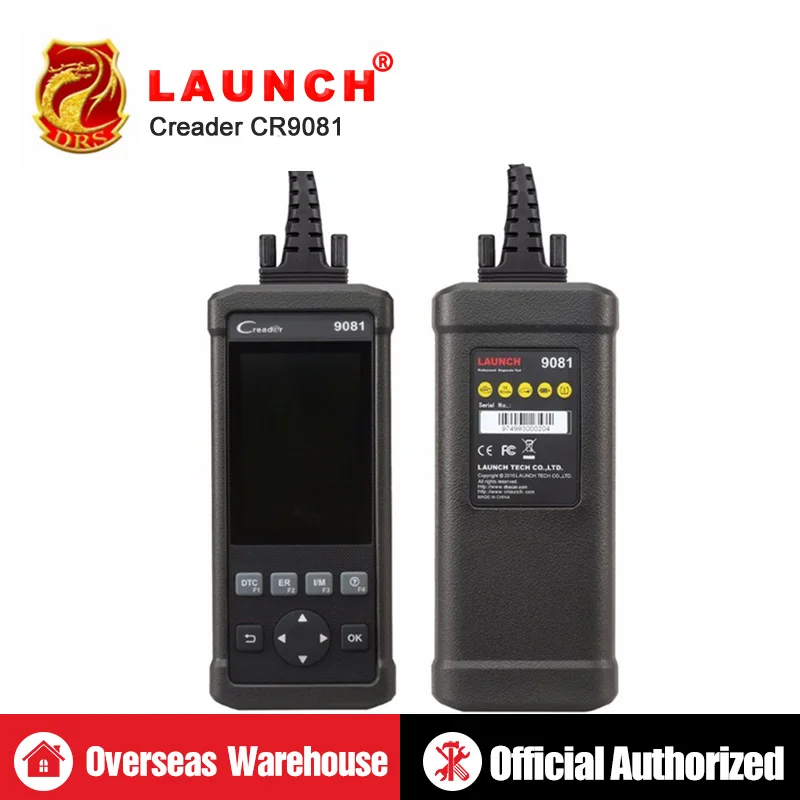 

2017 New Launch DIY Scanner CReader 9081 Full OBD2 Scanner/Scan Tool Diagnostic OBD+ABS+SRS+Oil+EPB+BMS+SAS+DPF CR9081