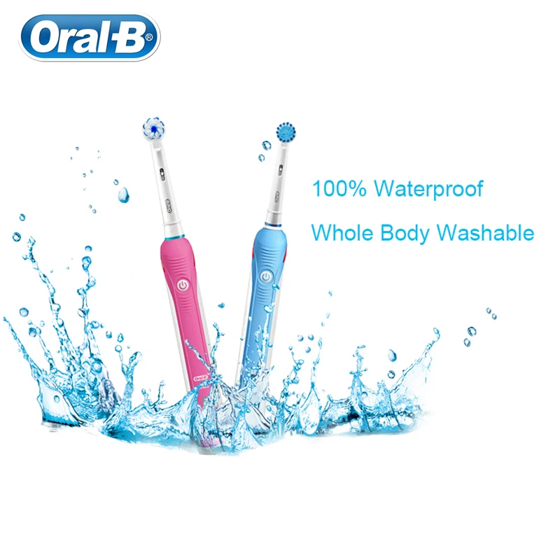 Электрическая зубная щетка Oral B 3D Pro2000 Sonic умная с датчиком давления Индуктивная