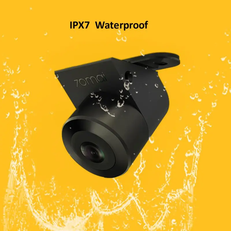 

70 mai Car Double Recording 138 Degree 720P Night Vision IPX7 Reversing Rear View Camera for Vehicle Parking Reverse