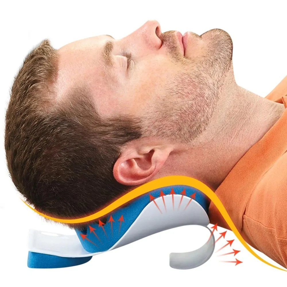 Memory Sponge Head And Neck Tension Release Pillow Cervical Neck And
