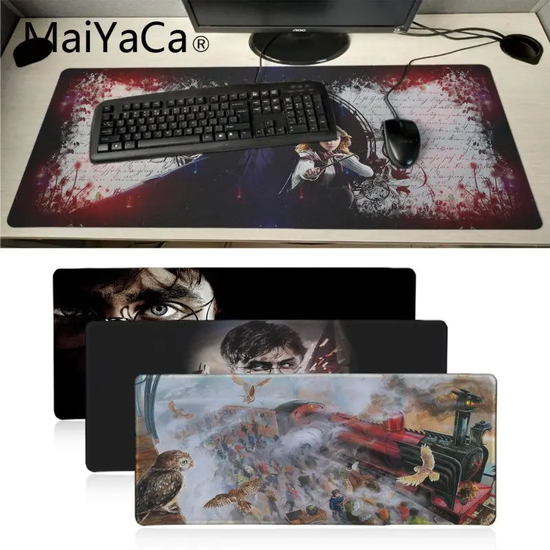 

Maiyaca Harry Potter mouse pad gamer play mats Gaming Mouse Pad Gamer Game Mouse pad Anime Mousepad mat Speed Version