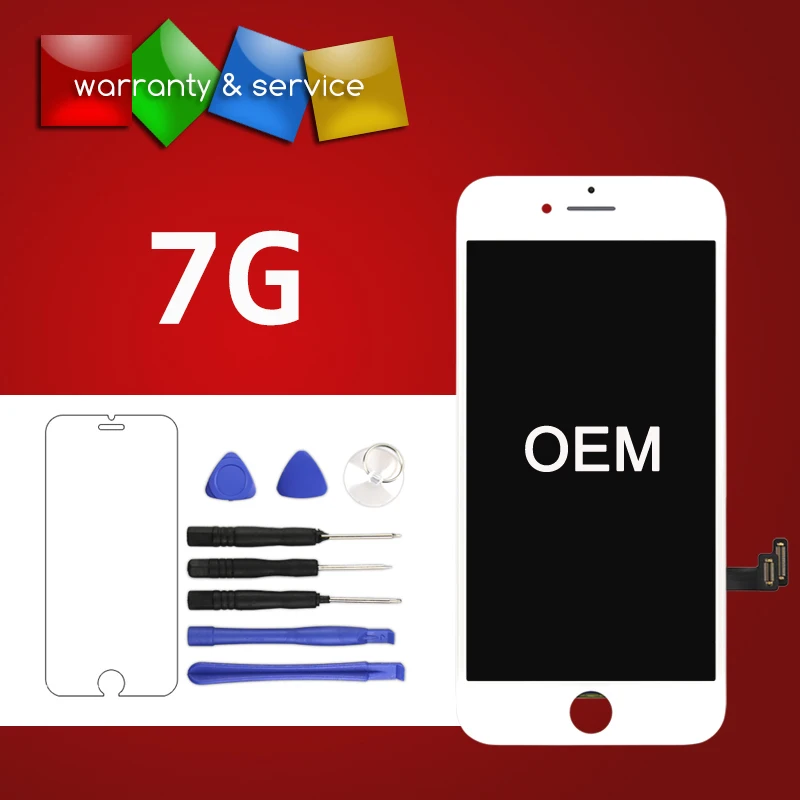 

1 PCS Grade OEM Quality 4.7 inch Replacement Screen LCD For iPhone 7 Display With Digitizer 3D Touch Screen Assembly