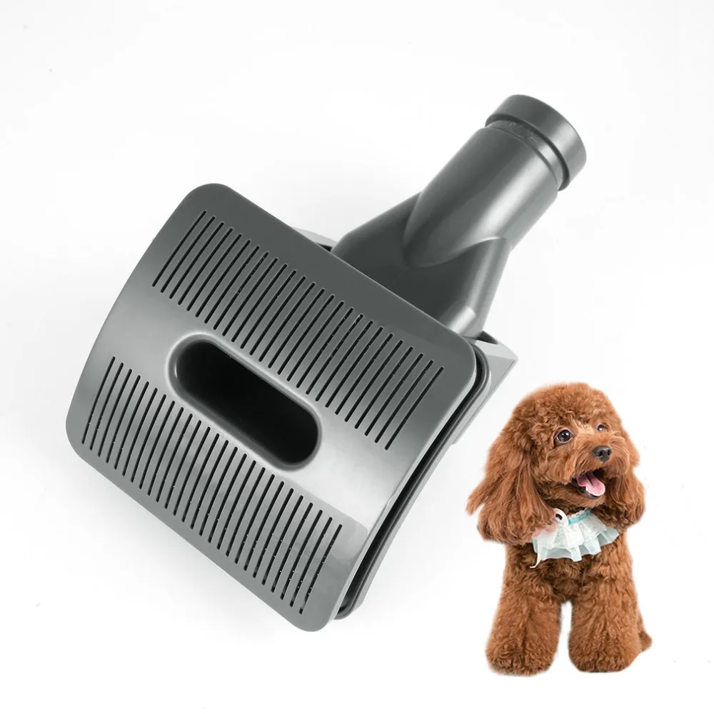 

2018 New Modern Dog Pet Groom Tool Brush Hair Fur Animal Groom Grooming Animal Allergy Vacuum Cleaner ABS for Home Improvement
