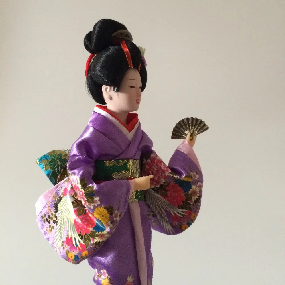Traditional Chinese Art Doll 33cm figurine China doll girl statue with