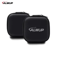 Alwup мини-чехол для наушников, Жесткий Чехол для переноски, чехол для наушников, чехол для наушников, наушники-вкладыши, карта памяти, usb-кабель
