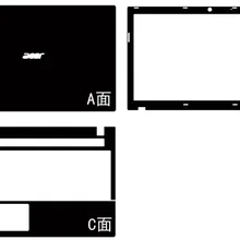 Виниловые наклейки из углеродного волокна для acer V3 551 571 551G 571G 15,6 дюйма без сенсорного экрана