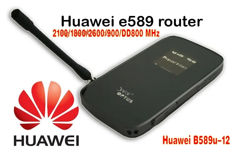 Разблокированный Huawei E589u 12 4G LTE FDD Беспроводной Мобильный Wi Fi Модем Широкополосный