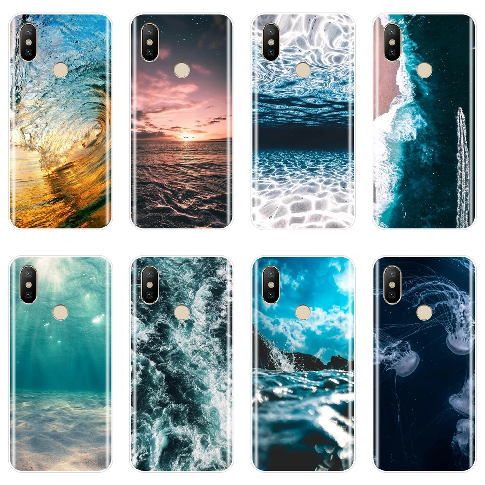 Чехол для телефона Xiaomi Mi A1 A2 Lite 8 SE Mi5 Mi6 Mi8 мягкий силиконовый чехол накладка с