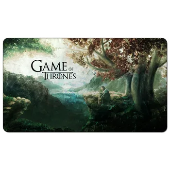 

Game of Thrones Playmat:Drawings Faces Trees Game Of Thrones Red Leaf Playmat 60cm x 35cm (24" x 14") Size