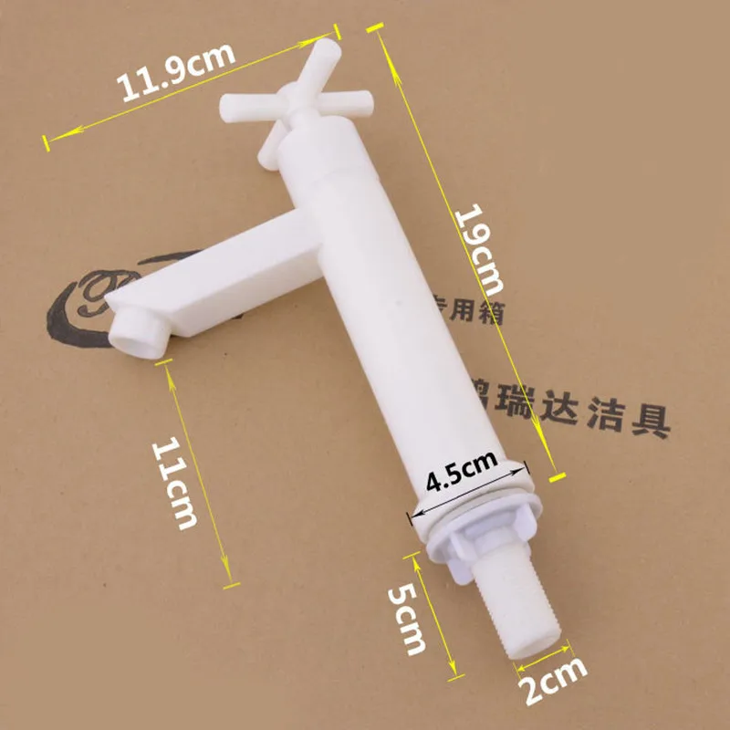 

Deck mounted Plastic faucet ABS Plastic faucet PPR basin faucet basin tap single cold water sink tap bathroom plastic faucet
