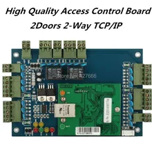 Высокое качество Wiegand tcp/ip два Дверные рамы Управление доступом, 2 двери Управление доступом Панель