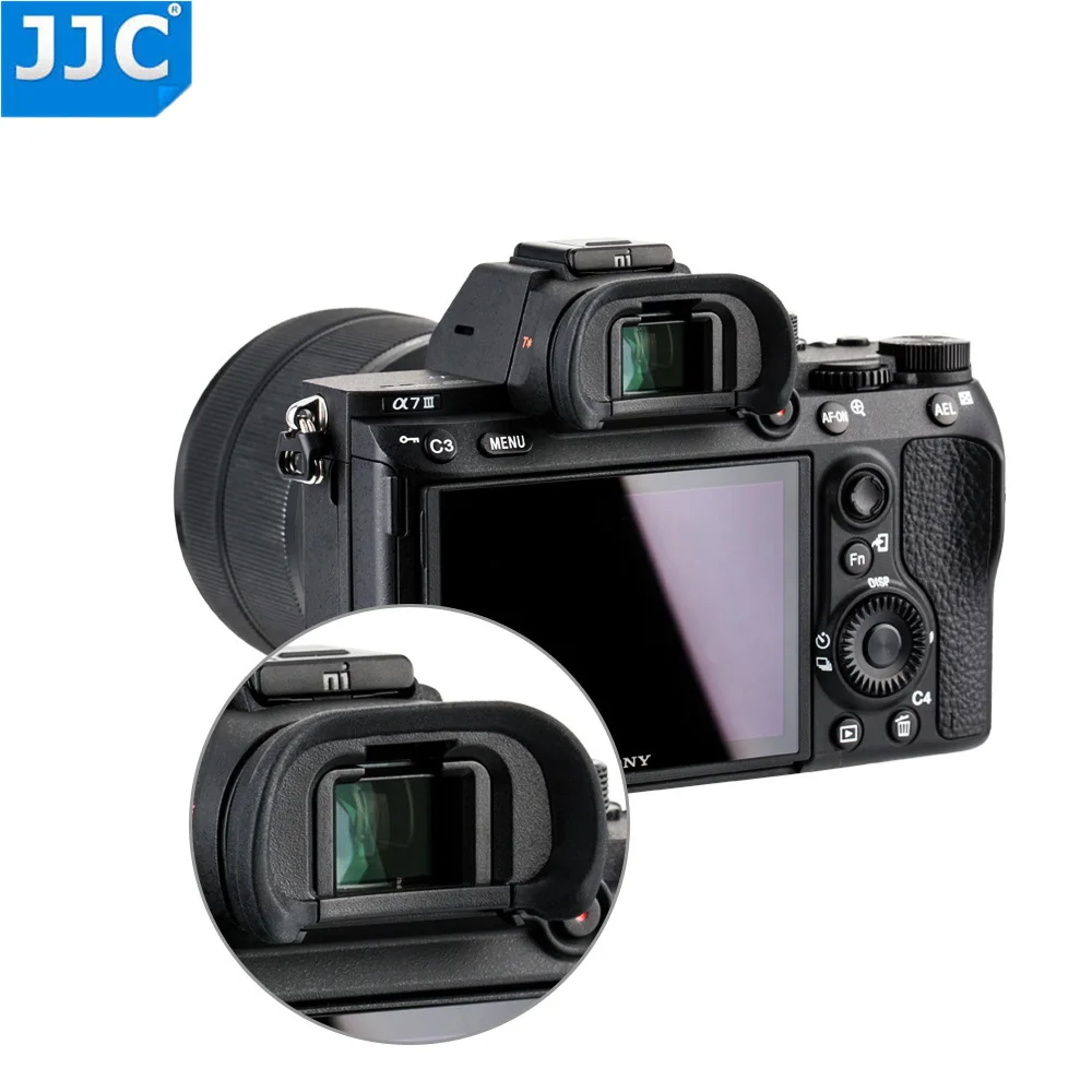 JJC окуляр камеры мягкие видоискатель протектор наглазник для sony a7 II/a7 III/a7R/a7R II/a7R III/a7S/a9/a99 II Заменяет FDA-EP18