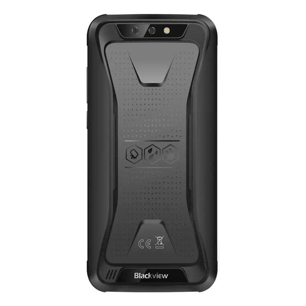 Blackview BV5500 Pro мобильный IP68 водонепроницаемый смартфон 5," экран 3 ГБ ОЗУ 16 Гб ПЗУ Android 9,0 MT6739V четырехъядерный 1,5 ГГц 4G OTG - Цвет: Черный