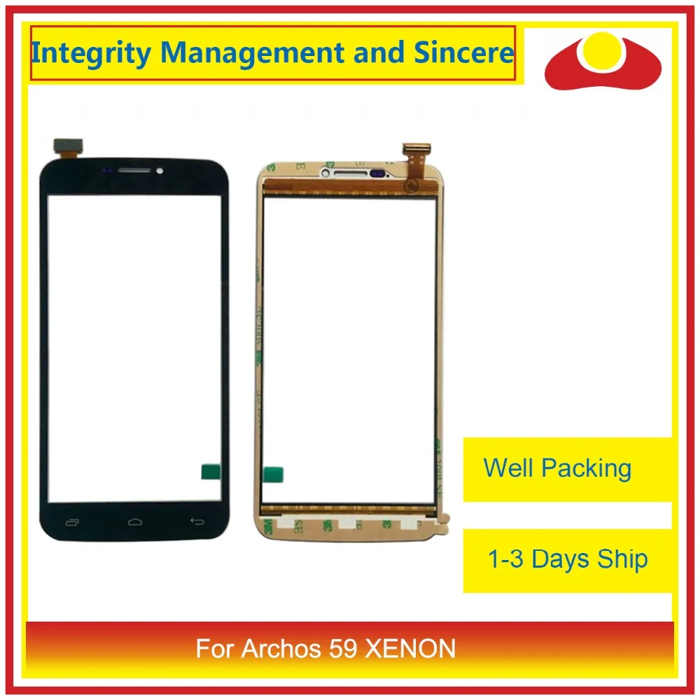 

5.9" For Archos 59 XENON Touch Screen Digitizer Touch Panel Sensor Front Outer Glass Lens Touchscreen Black White