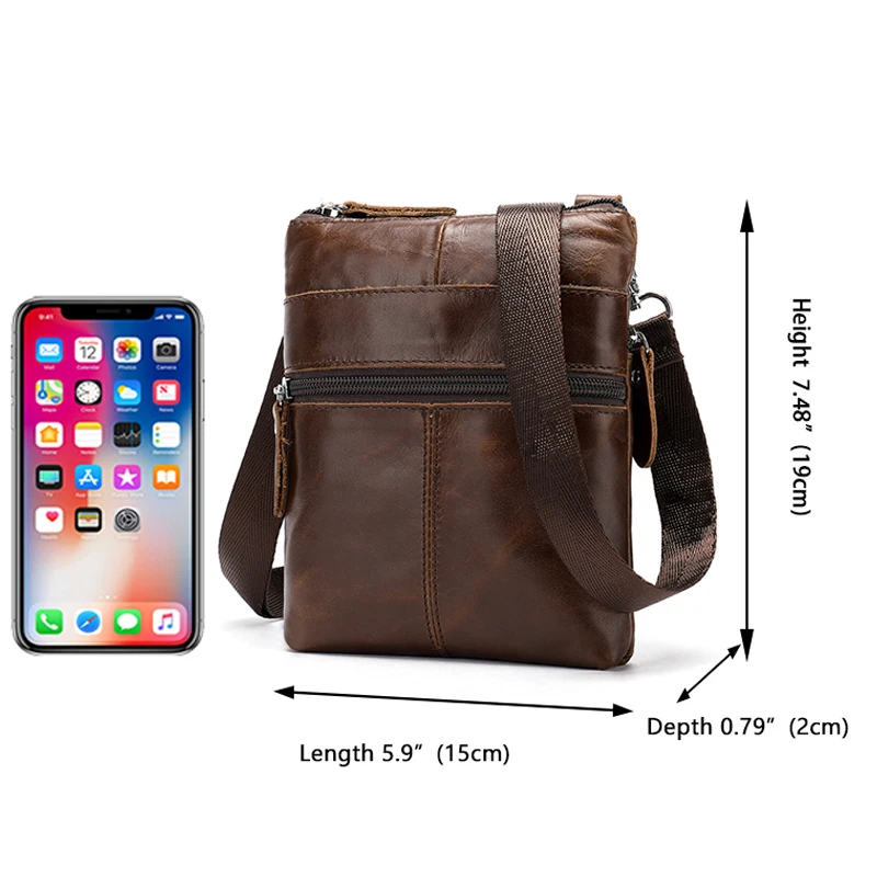 Goedkoop MVA Mannen Tas Echt Leer Voor mannen schoudertassen Hoge Kwaliteit Handtassen Kleine Vintage mannen Crossbody Messenger Bag sac een belangrijkste