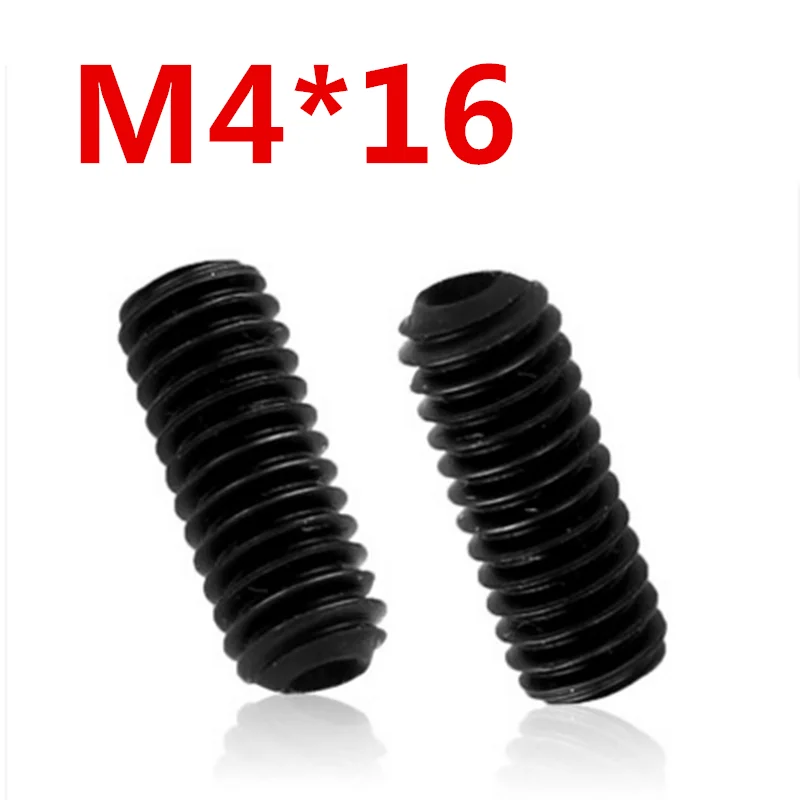 Free Shipping 100pcs/Lot M4x16 mm M4*16 mm Alloy steel Hex Socket Head