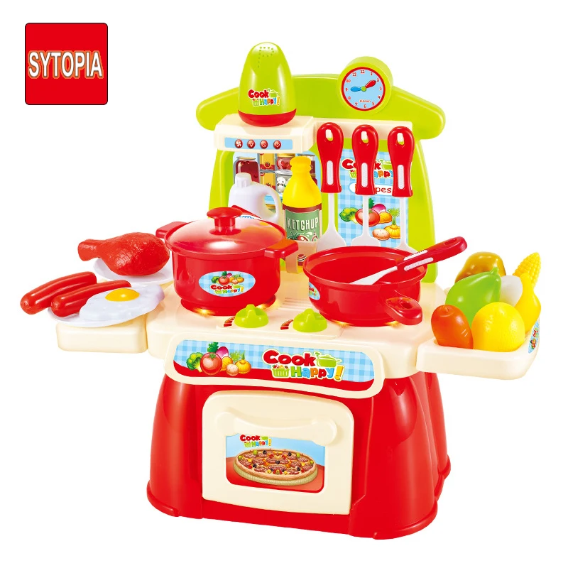 Miniature Kitchen  Baby  Toys Electronic Kitchen  Set  Toy  