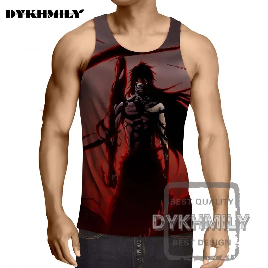 Dykhmily 2017 New Design Bleach Anime Character Black Strips 3d Print