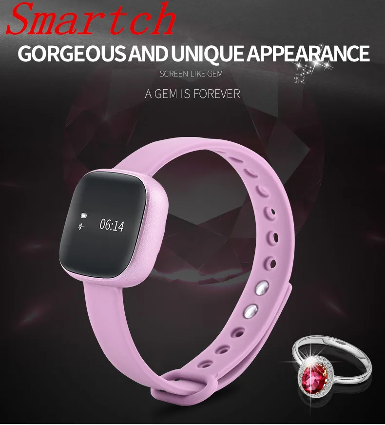 v8 smart watch bt notifier