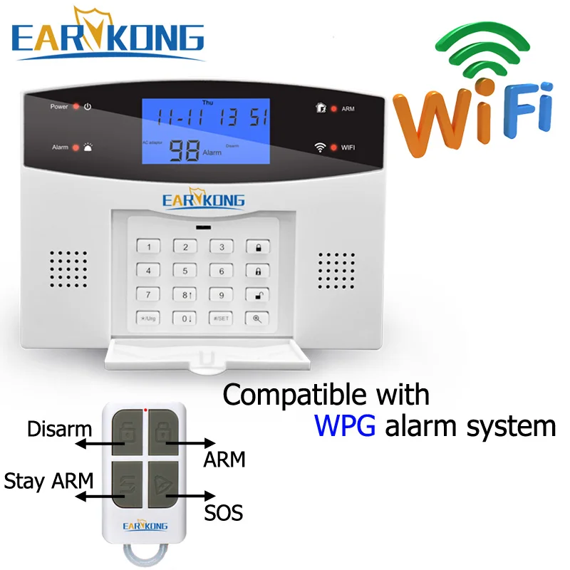 wireless remote controller - for WPG alarm host 