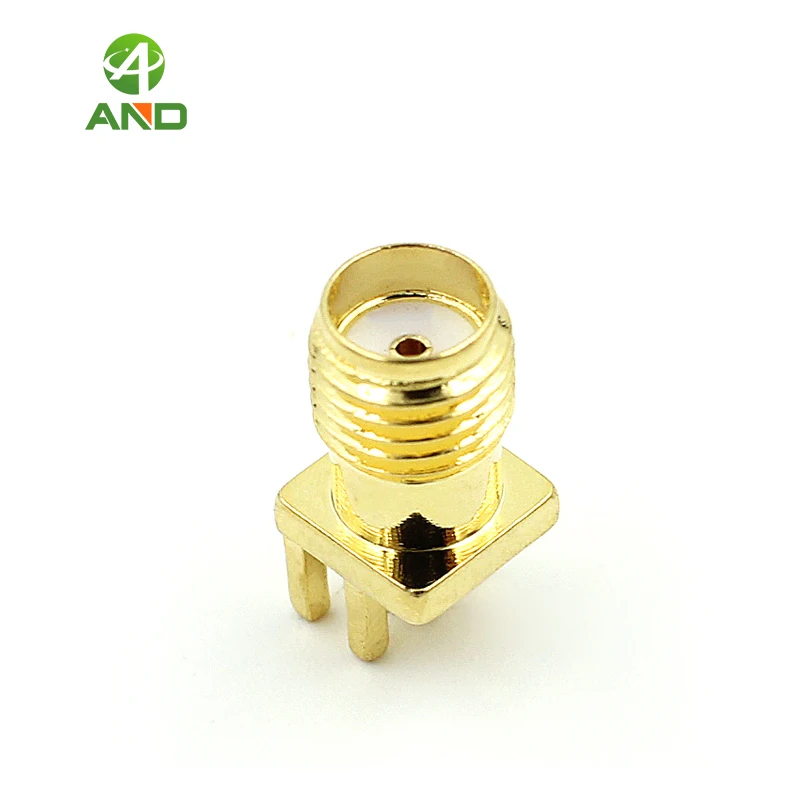 Разъем SMA с гнездом подходит для крепления на печатной плате 10 шт.|connector sma|connector for