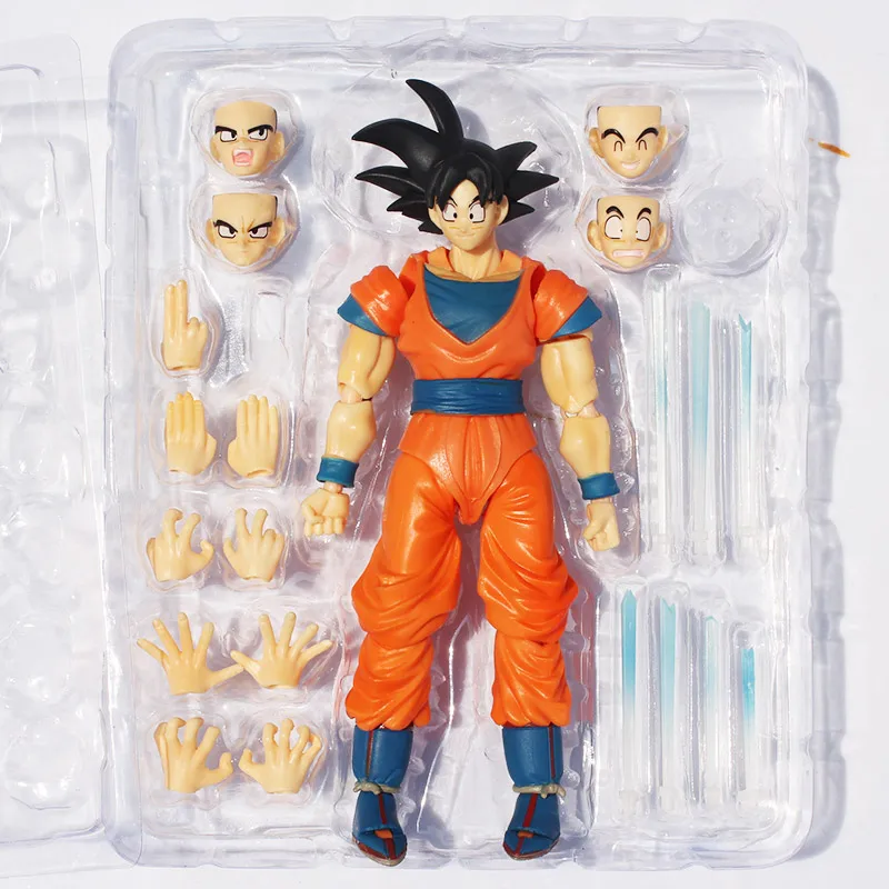 16 см СВЧ figuarts Dragon Ball Z Сон Гоку SHFiguarts Сон Гоку ПВХ фигурка коллекция игрушек в коробке