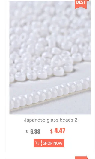 Тайдиан Миюки капля SeedBead для ежедневного искусства 3,4 мм бисерное ожерелье бисер 10 грамм около 200 штук