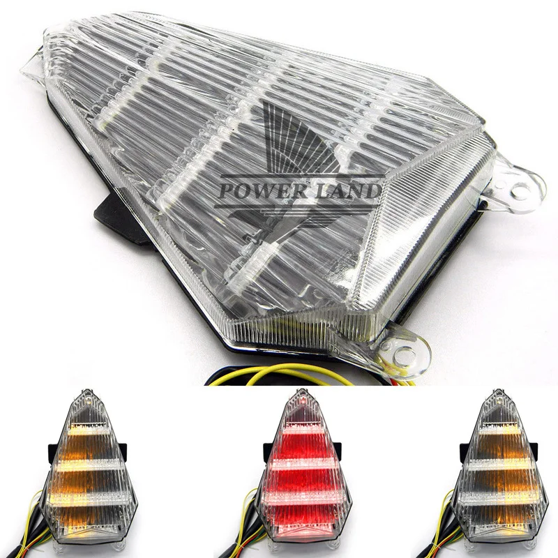 Free Shipping New Motorcycle LED Integrated Mount Brake Light Turn