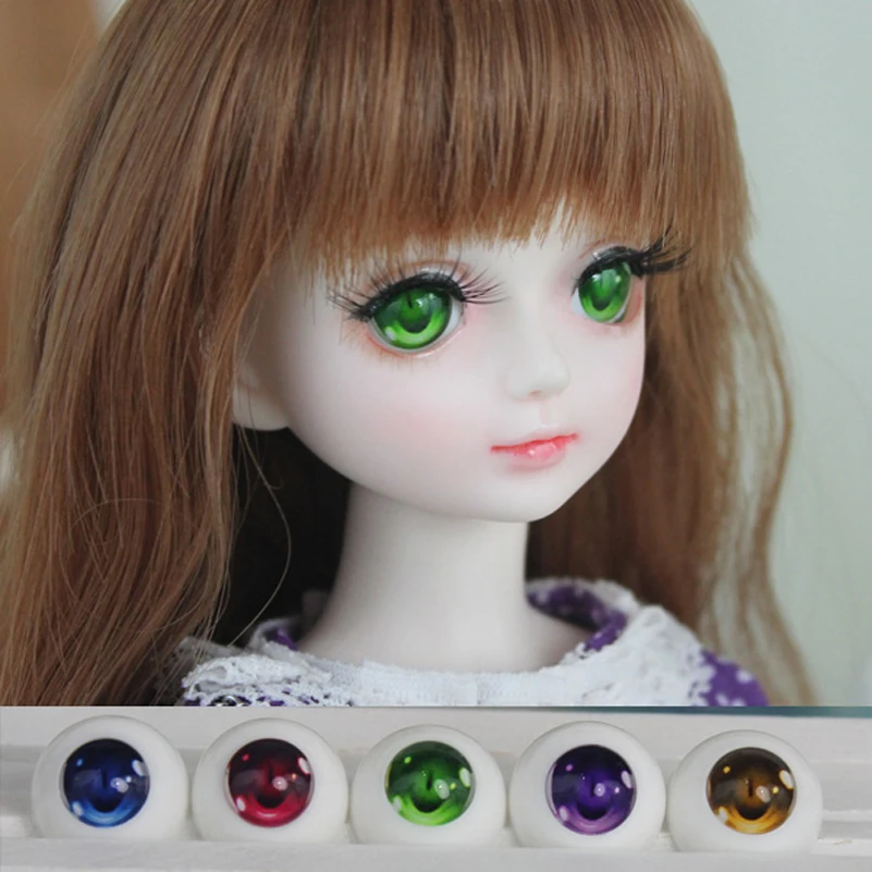 Acrylic Baby Born Doll Eyes SD BJD Cat Toy Eyes BJD SD DD 2D 14mm 16mm
