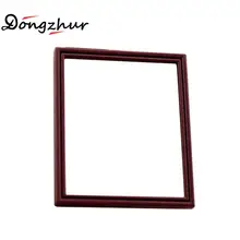 1/12 Миниатюрные аксессуары для кукольного домика, мини металлическая фоторамка, имитационная модель, игрушки для украшения кукольного дома, детские игрушки